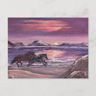 Cartão Postal Placa posta rápida e furadaP