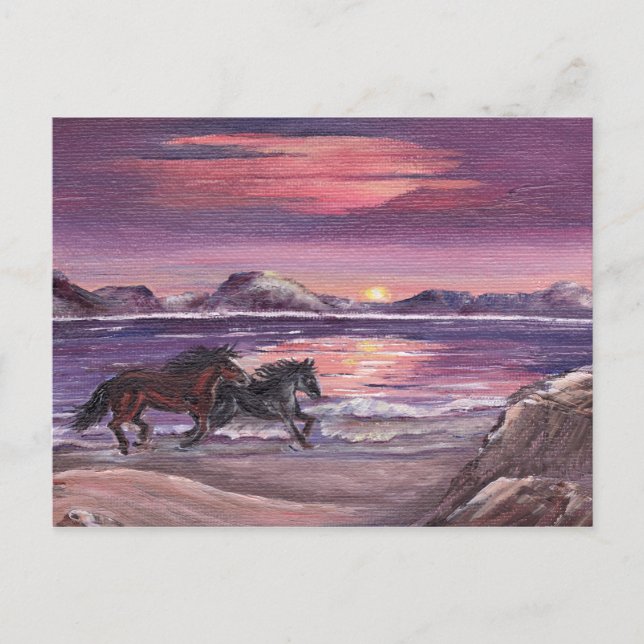 Cartão Postal Placa posta rápida e furadaP (Frente)