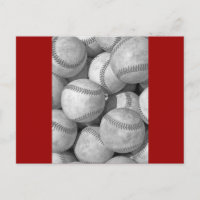 Placa Postada Baseball
