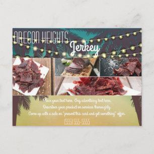 Cartão Postal Placa publicitária para empresas Palavras de cadei