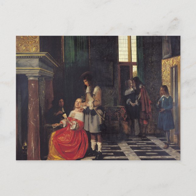 Cartão Postal Placas, c.1663-65 (Frente)