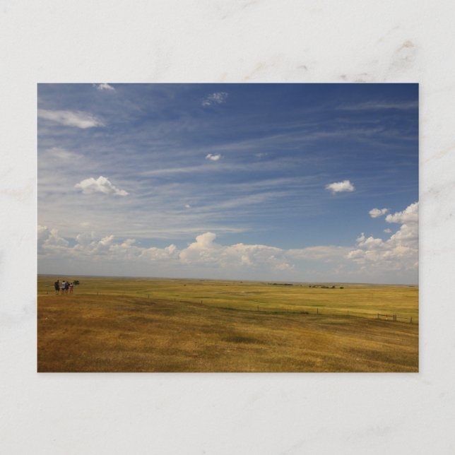 Cartão Postal Placas de excelente na Dakota do Sul no Verão (Frente)