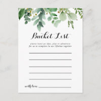 Placas de Lista de Baldes de Folietos Eucalyptus V