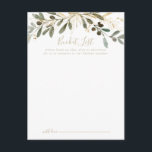 Cartão Postal Placas de Lista de Baldes do Casamento outono Dour<br><div class="desc">Essas placas de lista de baldes de casamento outono verde-ouro são a atividade perfeita para uma recepção de casamento ou chá de panela moderno. A design apresenta uma fascinante folhagem artística verde e dourada. Altere o texto para se adequar a qualquer evento de vida. O sinal da lista de baldes...</div>