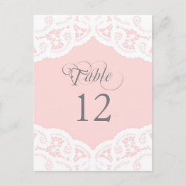 Cartão Postal Placas de Mesa do Número da Tabela de Casamento Do