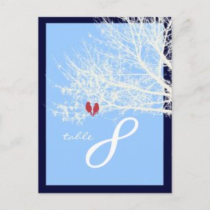 Cartão Postal Placas de mesa para aves de neve PixDezines