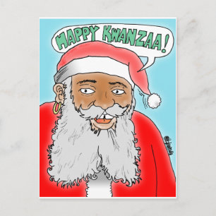 CARTÃO POSTAL PLACAS DE POSTO KWANZAA