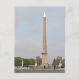 Cartão Postal Place de la Concorde em Paris França