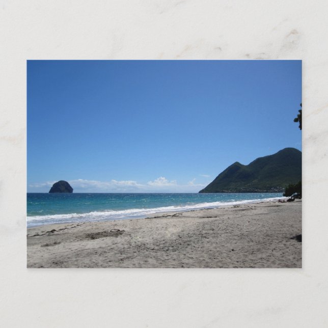 Cartão Postal Plage du Diamant - Martinica, F.W.I. (Frente)