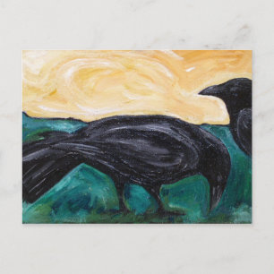 Cartão Postal Plains Crows