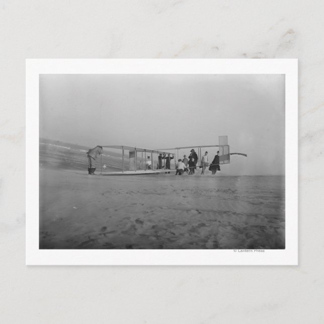 Cartão Postal Planador preparado para o voo por (Frente)