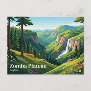 Cartão Postal Planalto de Zomba Malawi