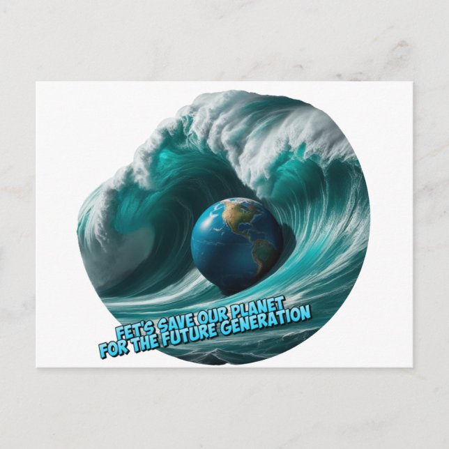 Cartão Postal Planet  (Frente)