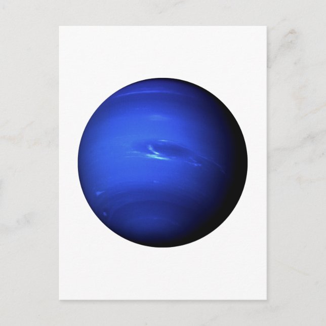 Cartão Postal PLANET NEPTUNE (sistema solar) ~~ (Frente)