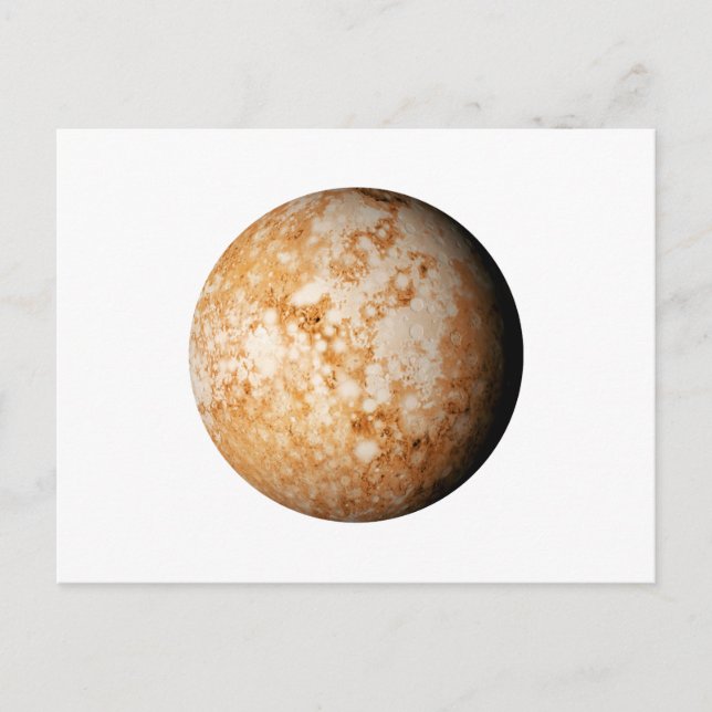 Cartão Postal PLANET PLUTO (sistema solar) ~~ (Frente)
