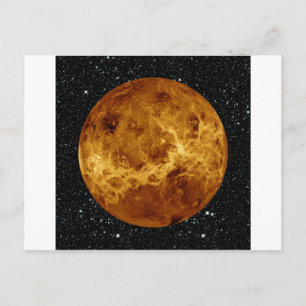 Cartão Postal PLANET VENUS radar para visualização em estrela ~