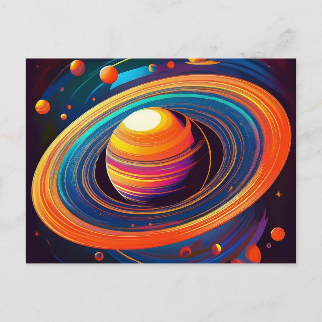 Cartão Postal planeta AI (Frente)