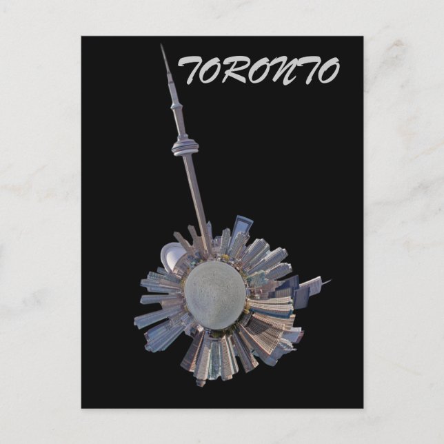 CARTÃO POSTAL PLANETA DE TORONTO MINI (Frente)