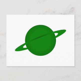 Cartão Postal Planeta Verde