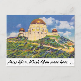 Cartão Postal Planetarium, Griffith Park