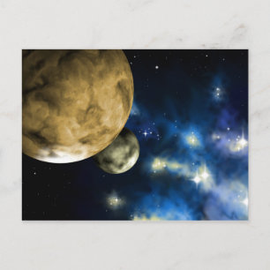 Cartão Postal Planeten
