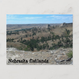 Cartão Postal Planície do Nebraska (fez você olhar)