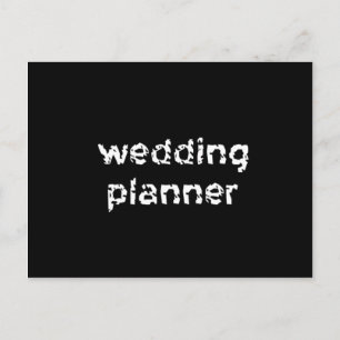 Cartão Postal Planner de Casamento