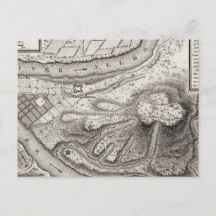 Cartão Postal Plano da Cidade de Pittsburg