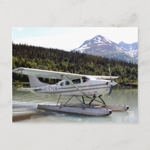 Cartão Postal Plano flutuante, Lago Trail, Alasca 3