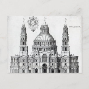 Cartão Postal Plano para Ruas, Peter, Roma, 1539