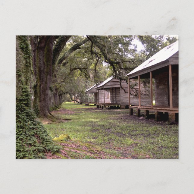 Cartão Postal Plantação da Louisiana (Frente)
