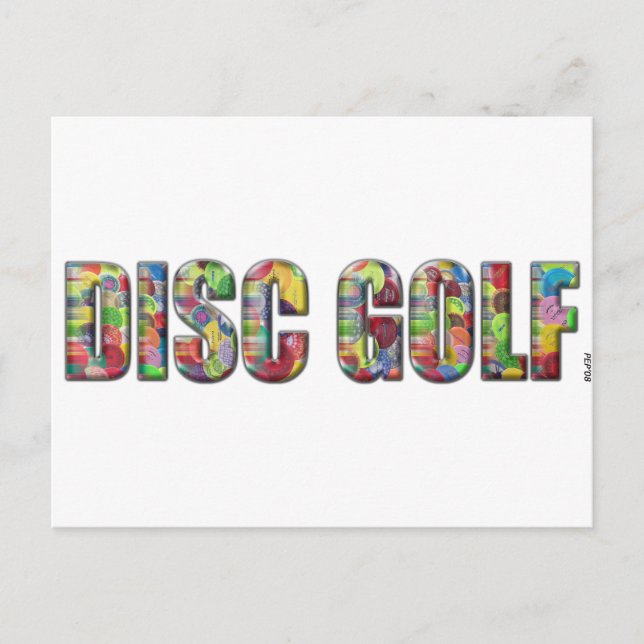 Cartão Postal Plástico de chocolate (Frente)