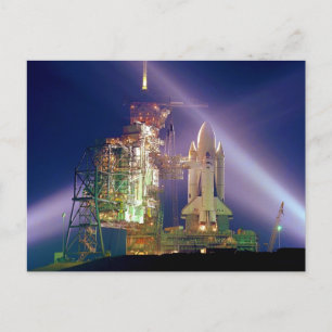 Cartão Postal Plataforma de lançamento STS-1 da Missão de Encerr