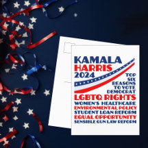 Plataforma Democrata Eleitoral de Kamala Harris 20
