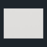 Cartão Postal platina de cor<br><div class="desc">platina colorida E5E4E2</div>