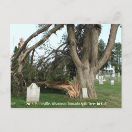 Cartão postal Platteville, Tornadoes Memabilia 201