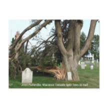 Cartão postal Platteville, Tornadoes Memabilia 201