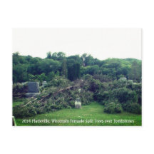 Cartão postal Platteville, Tornadoes Memabilia 201