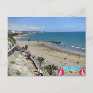 Cartão Postal Playa del Ingles