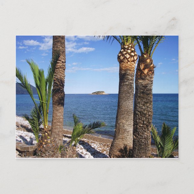 Cartão Postal Playa en el Albir, Altea, Alicante (Frente)