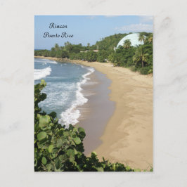 Cartão Postal Playa en Rincon Porto Rico