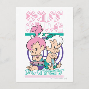 Cartão Postal Players de fita PEBBLES™ e BAM-BAM™