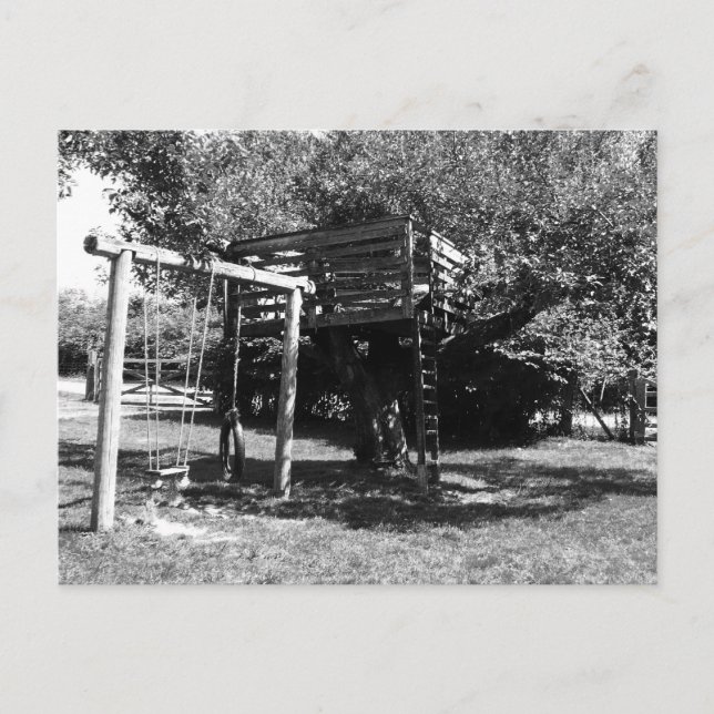 Cartão Postal Playground antigo (Frente)
