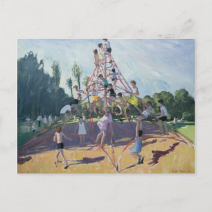 Cartão Postal Playground Derby 1990