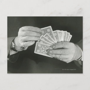 Cartão Postal Playing Cards