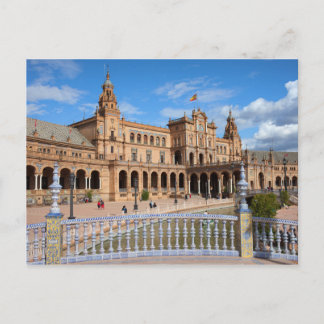 Cartão Postal Plaza de Espana em Sevilha
