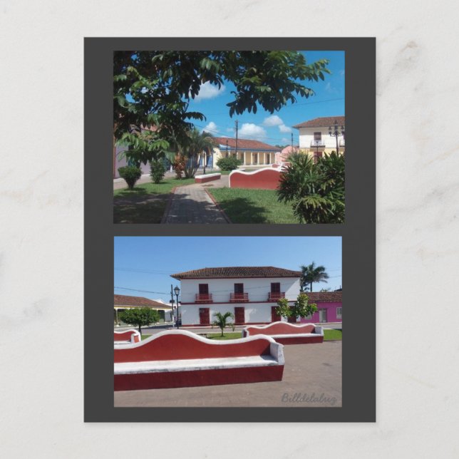 Cartão Postal Plaza Marta (Frente)