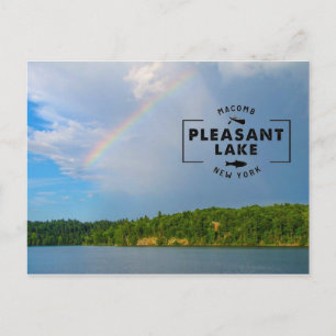 Cartão postal Pleasant Lake Rainbow