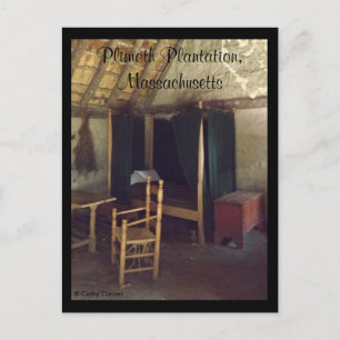 Cartão Postal Plimoth Plantation, Massachusetts