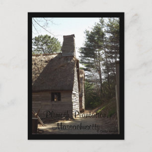 Cartão Postal Plimoth Plantation, Massachusetts
